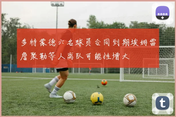 多特蒙德六名球员合同到期埃姆雷詹聚勒等人离队可能性增大
